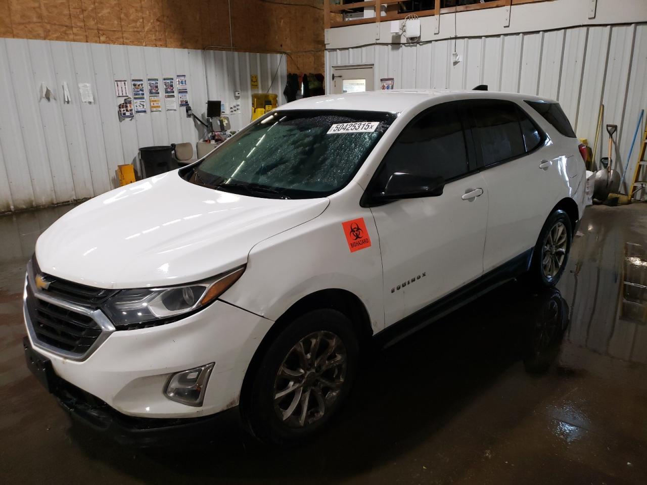 2018 Chevrolet Equinox LS, VIN 2GNAXREVXJ6287260 — Biohazard / chemical