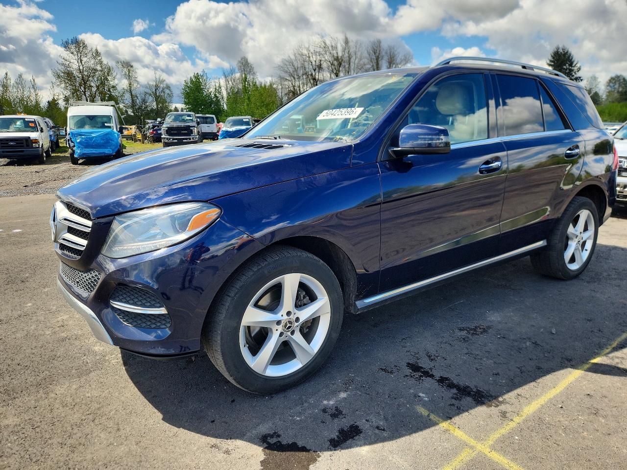 2018 Mercedes-Benz GLE 350, VIN 4JGDA5HB9JB140048 — Normal wear