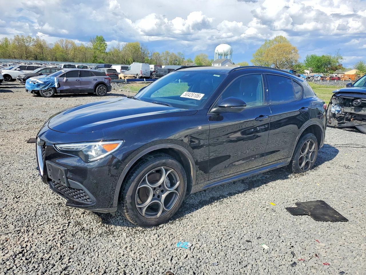 2022 Alfa Romeo Stelvio Veloce, VIN ZASPAKBN8N7D34086 — Undercarriage