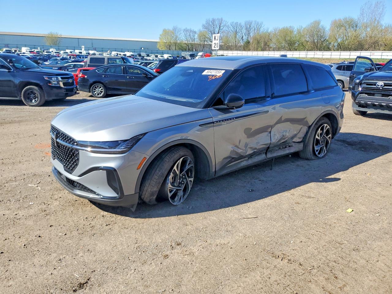 2025 Lincoln Nautilus Premiere, VIN 5LMPJ8J44SJ922725 — Rollover