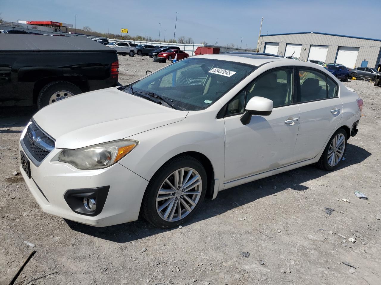 2013 Subaru Impreza Limited, VIN JF1GJAH6XDH014821 — Rear end