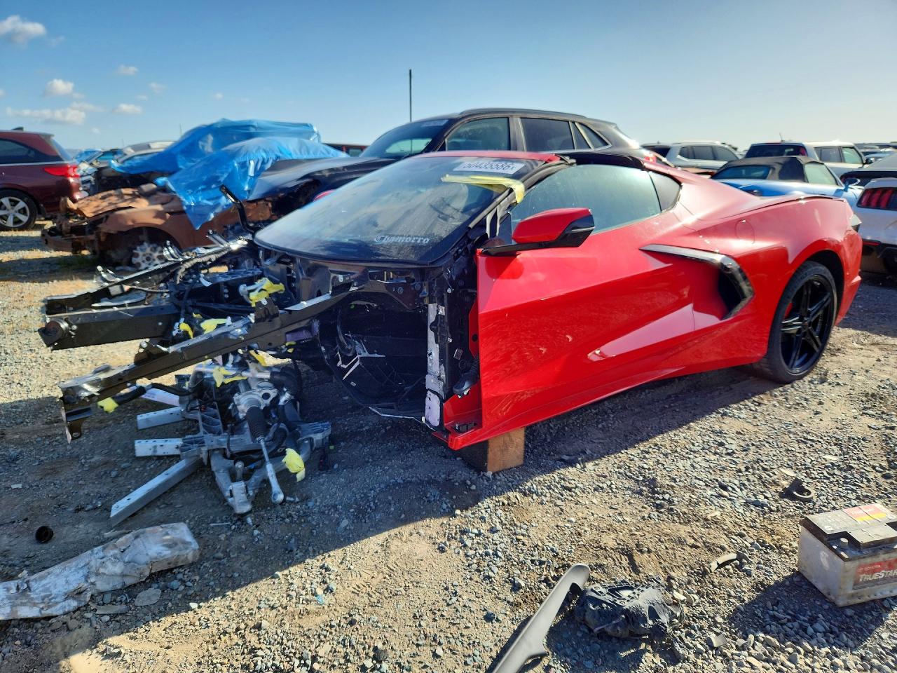 2026 Chevrolet Corvette 1LT, VIN 1G1YA2D49T5101045 — Front end