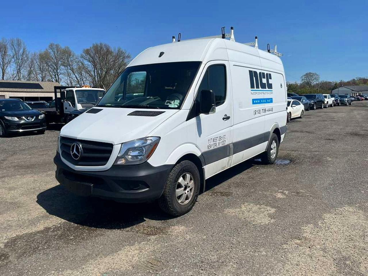 2017 Mercedes-Benz Sprinter, VIN WDAPE7CD5HP385696 — Мелкие вмятины и царапины