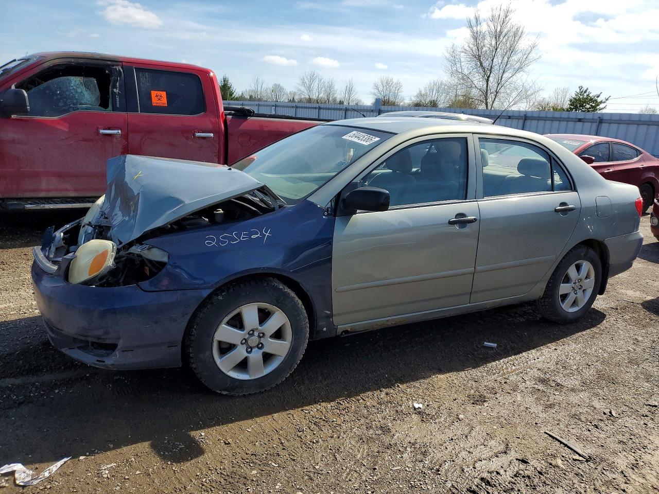 2004 Toyota Corolla S, VIN 2T1BR32E34C782864 — Перед