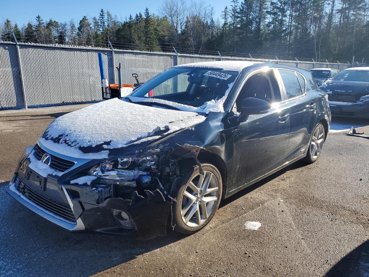 2017 Lexus CT 200h F Sport, VIN JTHKD5BHXH2281381 — Front end