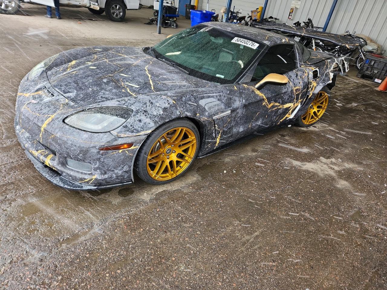 2010 Chevrolet Corvette Z16 Grand Sport 3LT, VIN 1G1YW2DW3A5105284 — Rear end