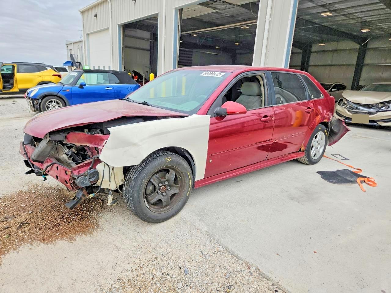 2007 Chevrolet Malibu Maxx LT, VIN 1G1ZT68NX7F138436 — Front end
