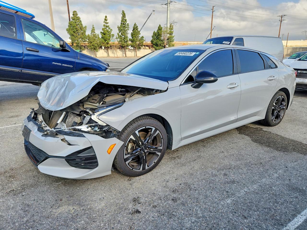 2022 Kia K5 GT-Line, VIN 5XXG64J23NG113628 — Front end