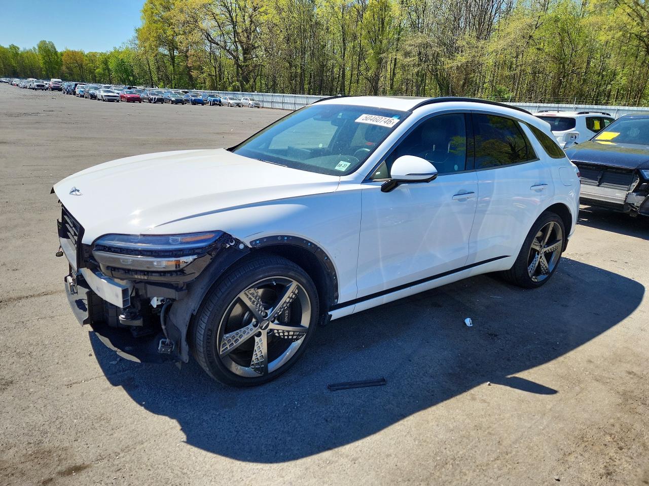 2023 Genesis GV70 2.5T, VIN KMUMADTB5PU094251 — Front end