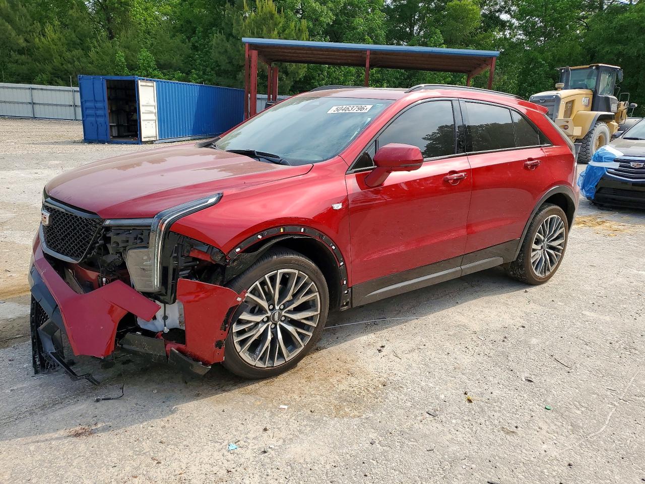 2025 Cadillac XT4 FWD Sport, VIN 1GYFZER41SF111668 — Перед