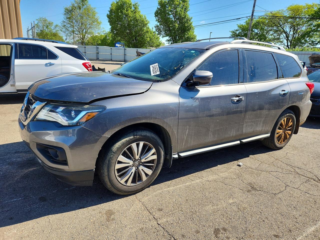 2017 Nissan Pathfinder SL, VIN 5N1DR2MN8HC629858 — Разукомплектован