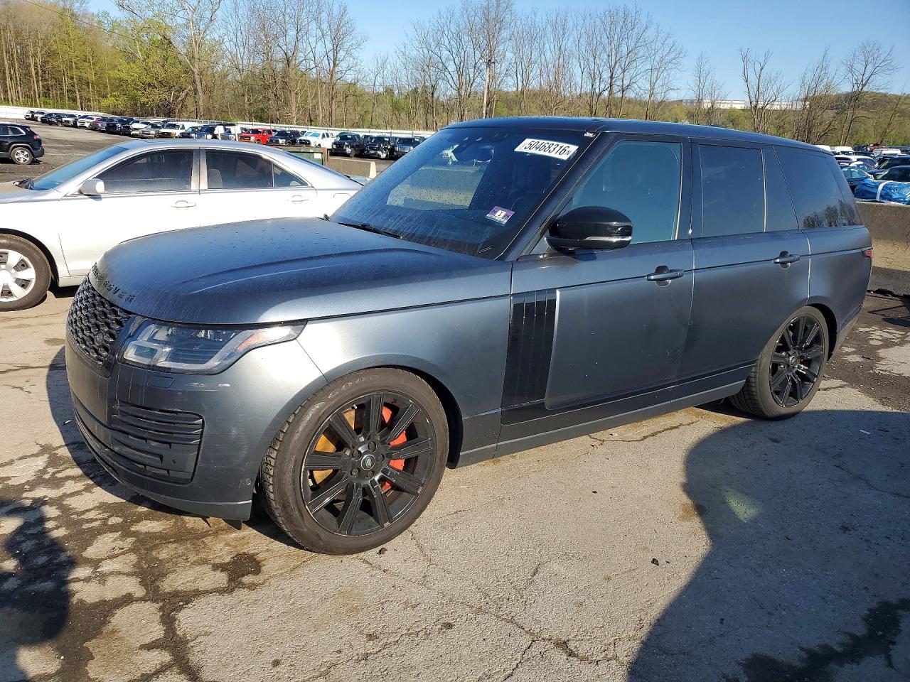 2019 Land Rover Range Rover HSE, VIN SALGS2SV6KA533604 — Фото с аукциона