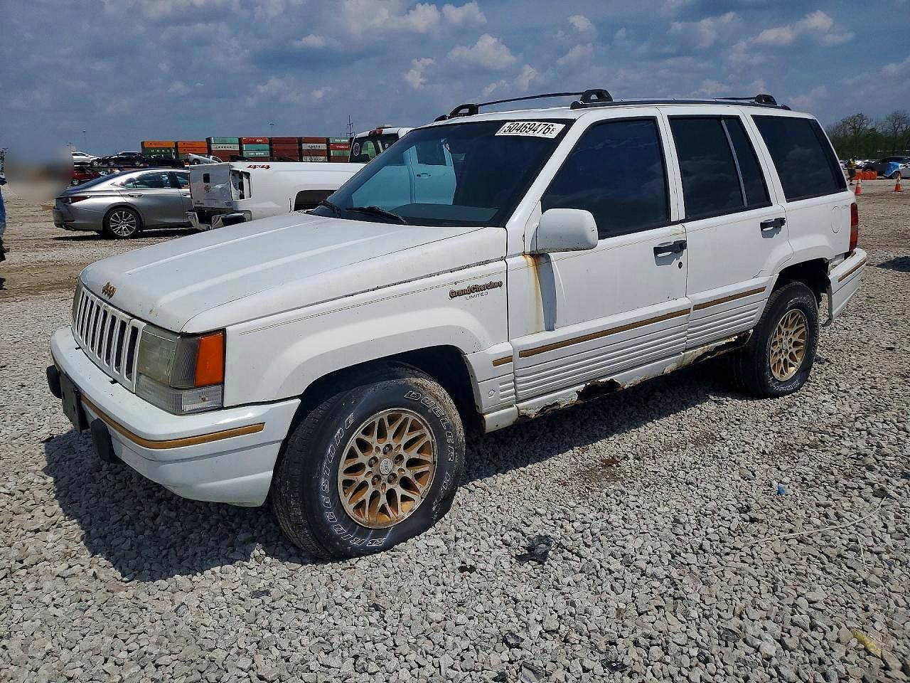 1995 Jeep Grand Cherokee Limited, VIN 1J4GZ78S6SC650224 — Rear end