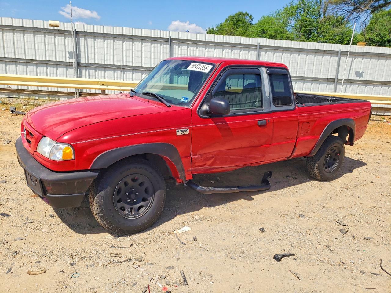 2002 Mazda B-Series DS, VIN 4F4YR16UX2TM22231 — Бок