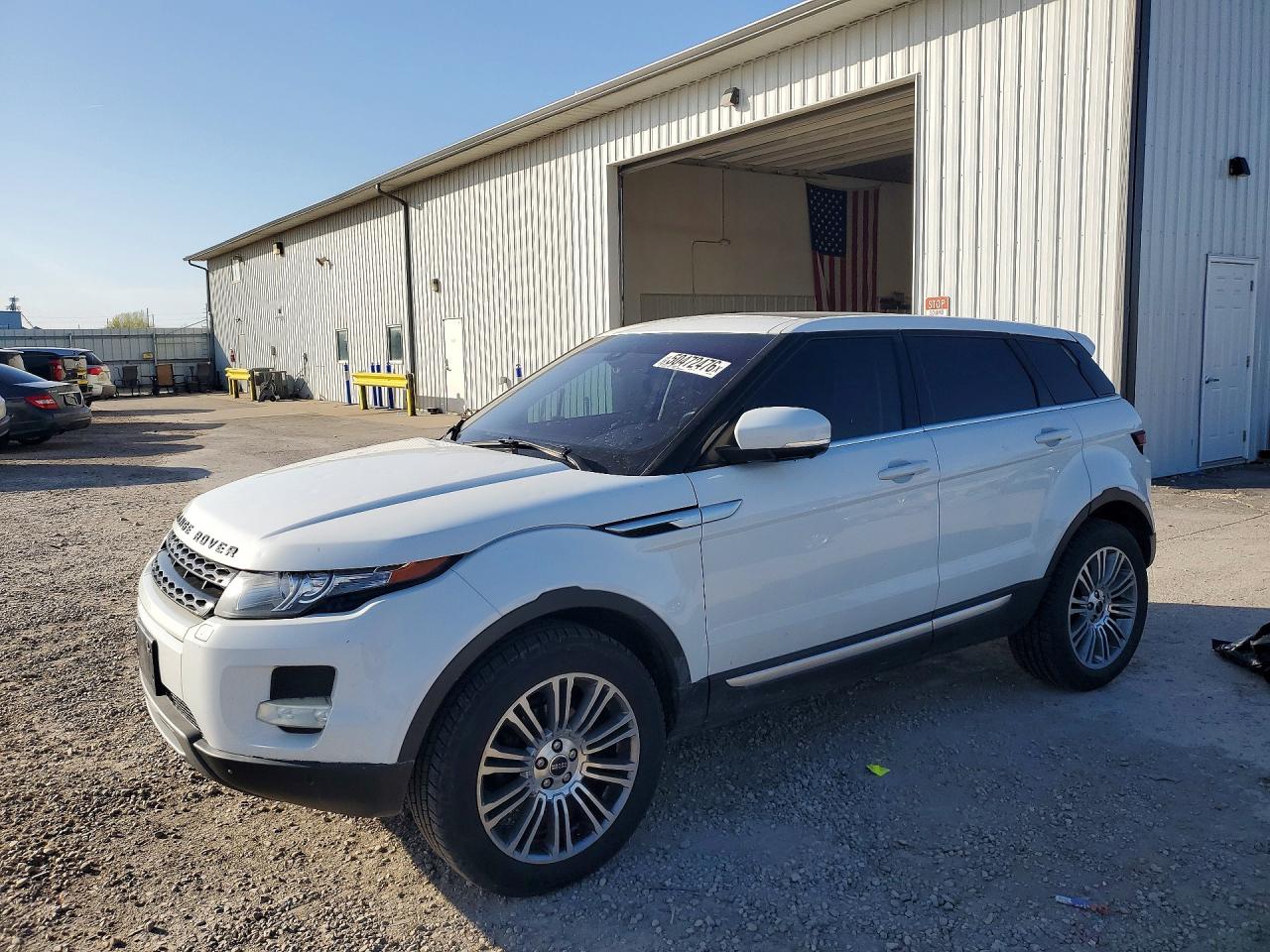 2012 Land Rover Range Rover Evoque Prestige Premium, VIN SALVV2BG5CH661308 — Hail