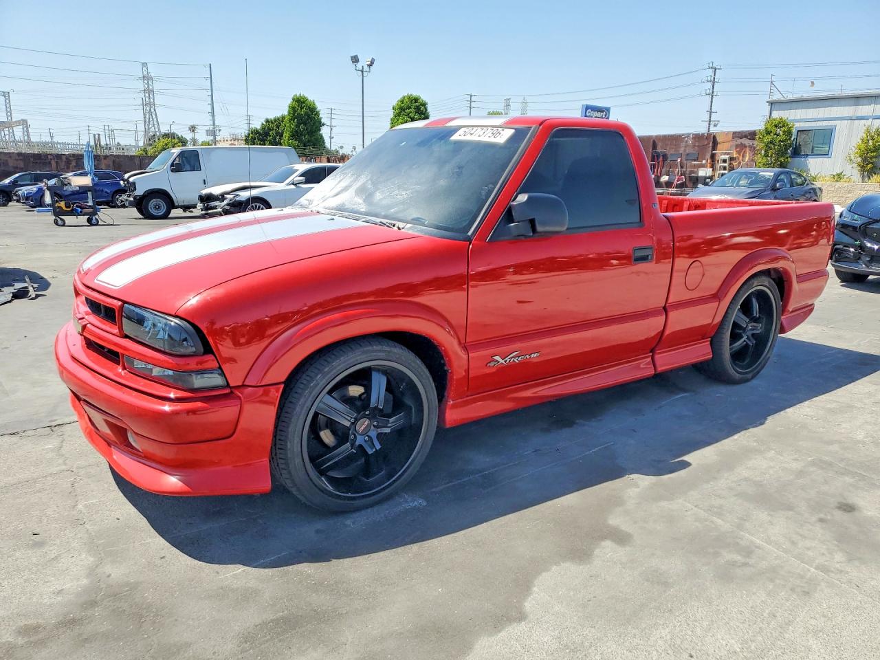 2001 Chevrolet S-10 LS Xtreme, VIN 1GCCS145318140548 — Burn