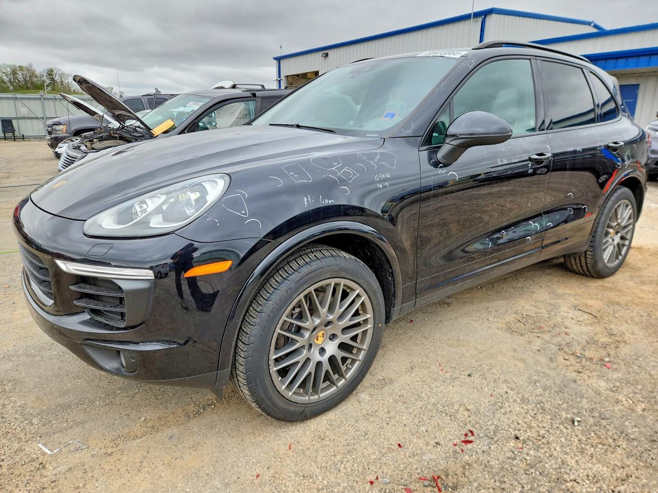 2017 Porsche Cayenne, VIN WP1AA2A23HKA80325 — Hail