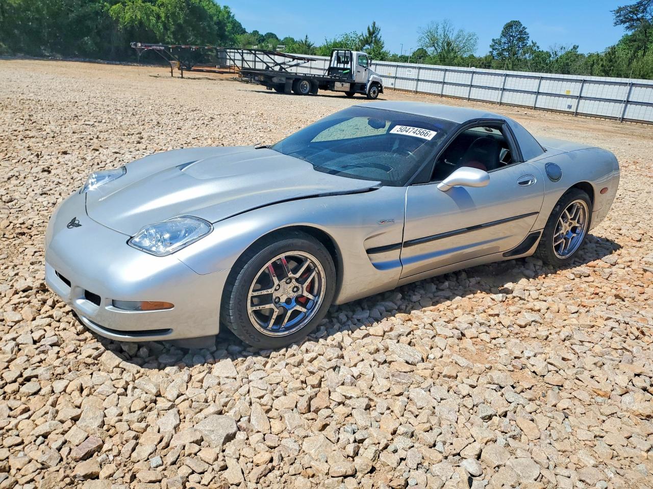 2002 Chevrolet Corvette Z06, VIN 1G1YY12S425121516 — Vandalism