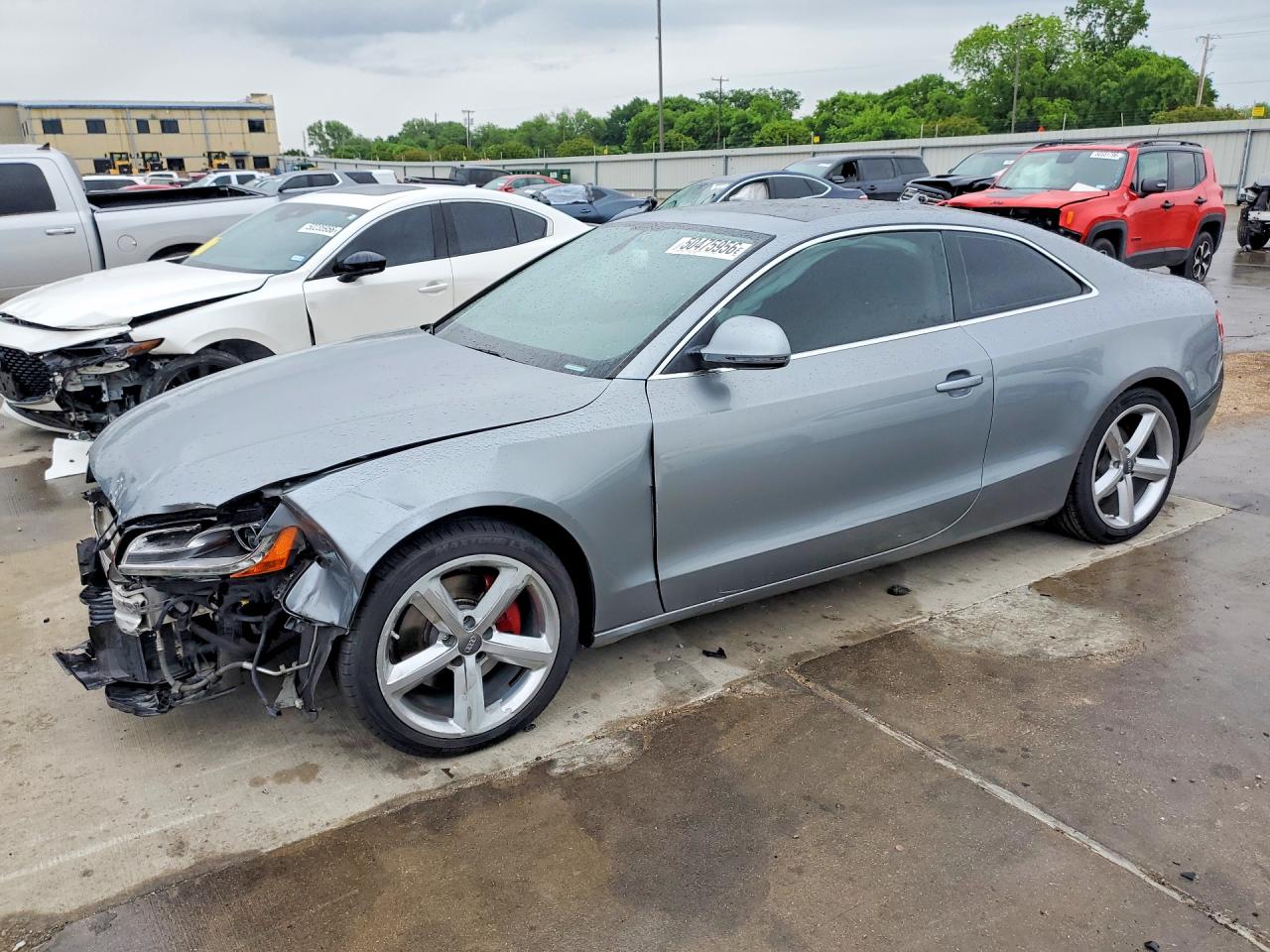 2008 Audi A5, VIN WAUDK78T08A039712 — Перед
