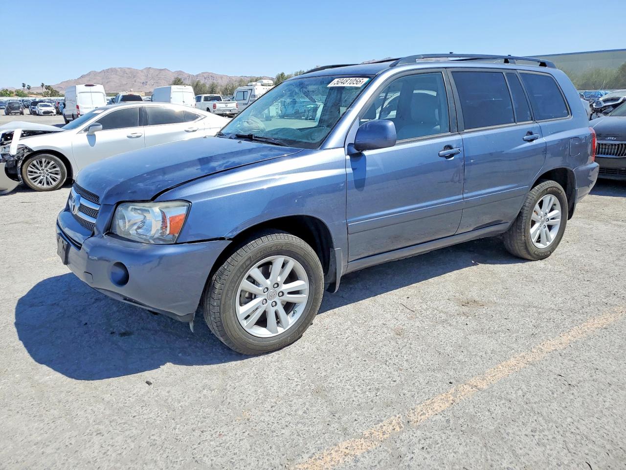 2006 Toyota Highlander, VIN JTEDW21AX60008825 — Front end