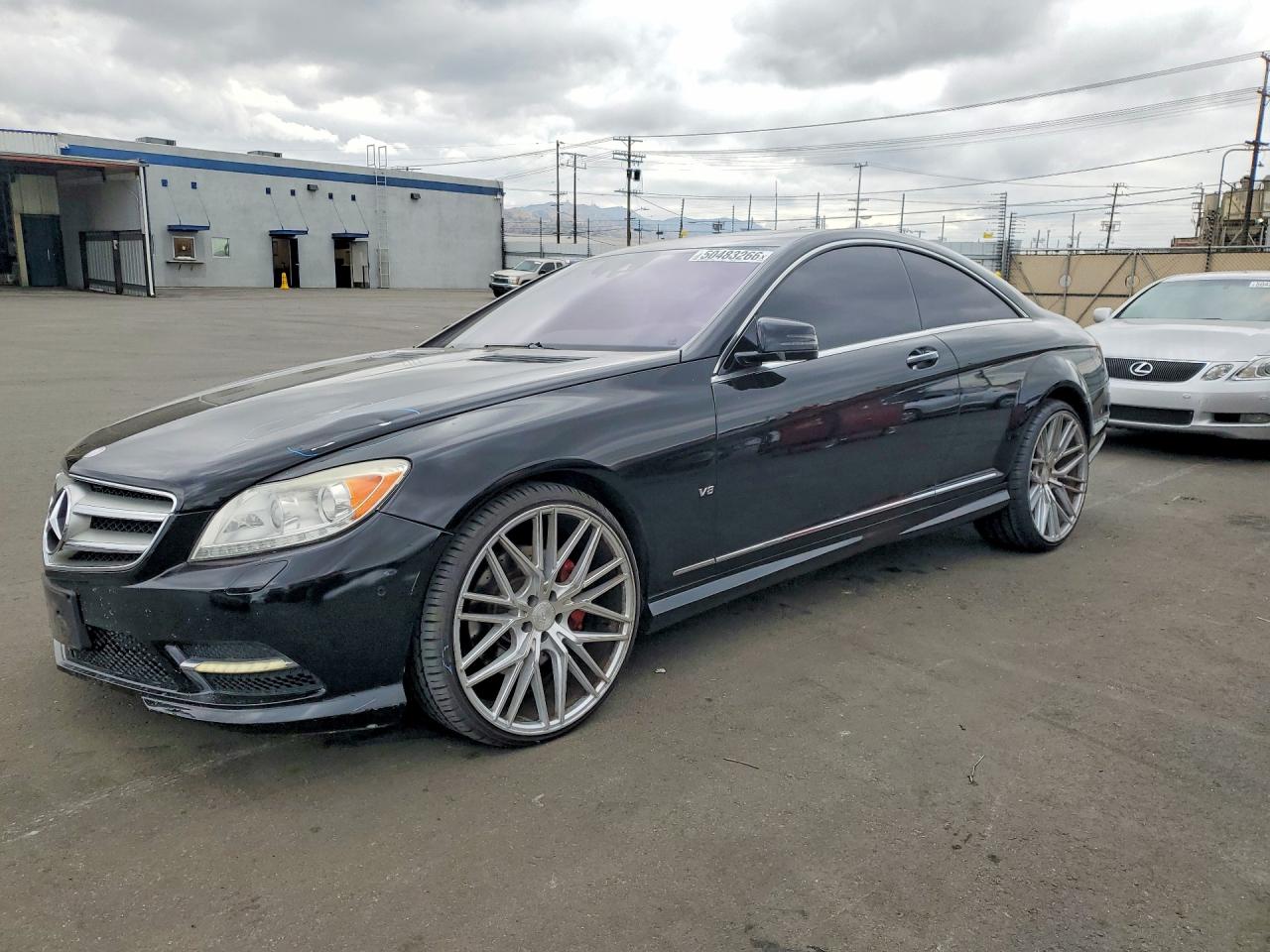 2011 Mercedes-Benz CL 550, VIN WDDEJ9EB6BA027143 — Front end