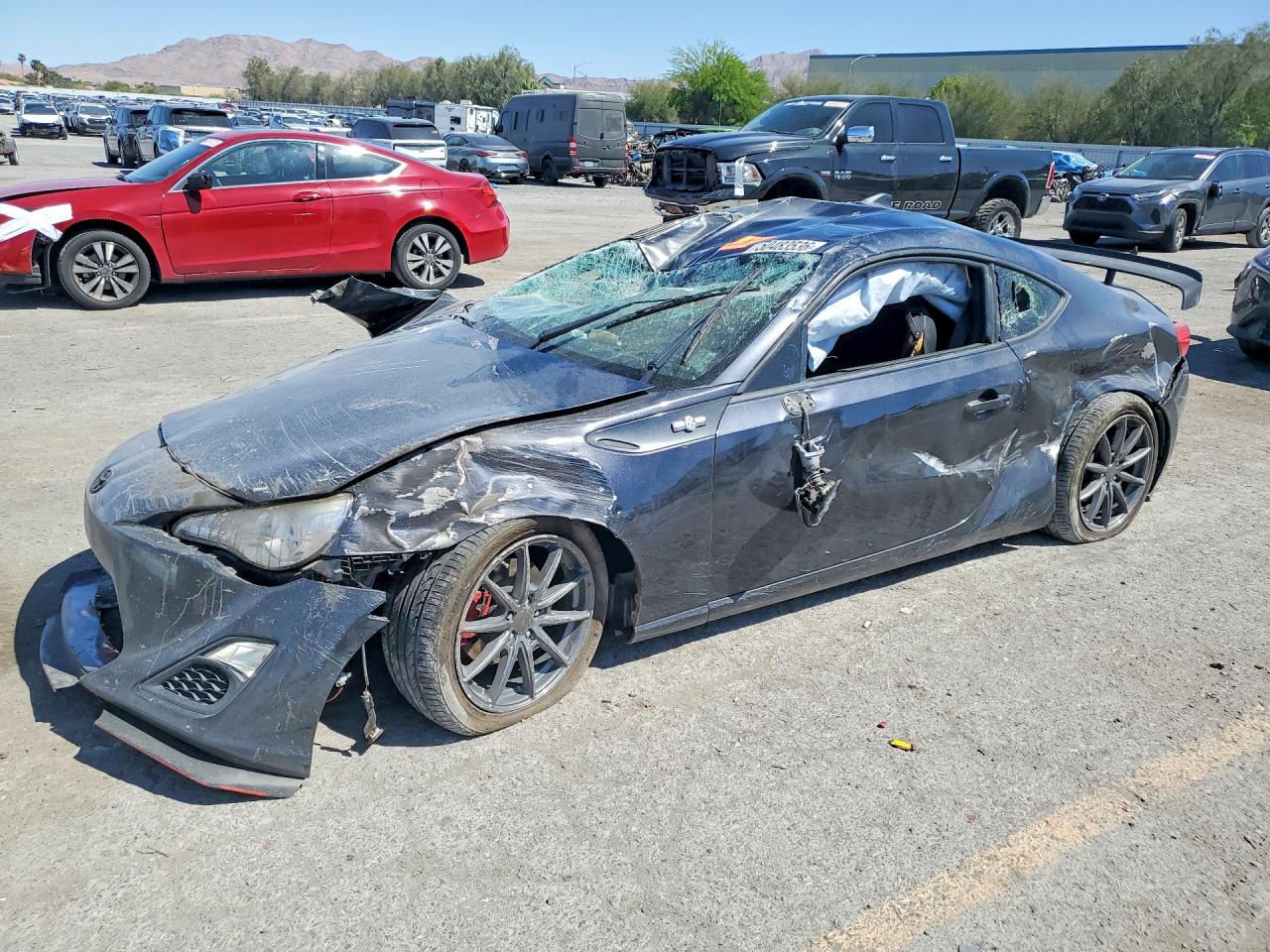 2016 Scion FR-S, VIN JF1ZNAA10G8701161 — Rollover