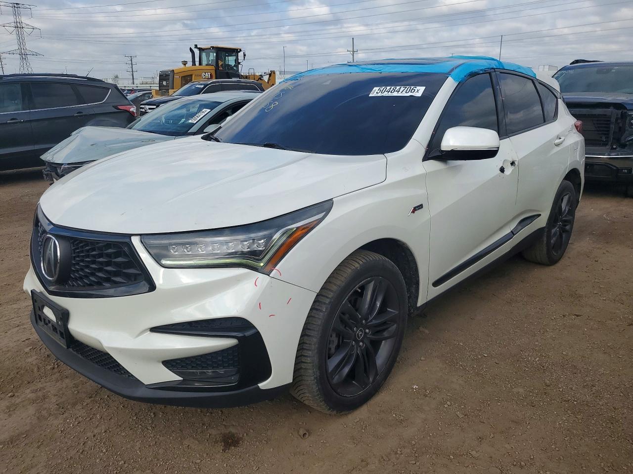 2019 Acura RDX w/A-Spec Pkg, VIN 5J8TC2H6XKL005797 — Крыша