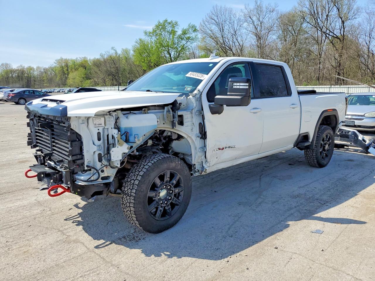 2024 GMC Sierra 2500HD AT4, VIN 1GT49PEY9RF117522 — Front end