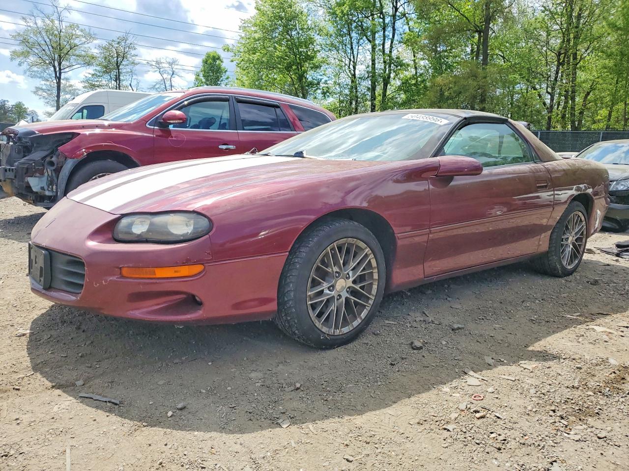 2002 Chevrolet Camaro, VIN 2G1FP22K022138762 — Minor dents and scratches