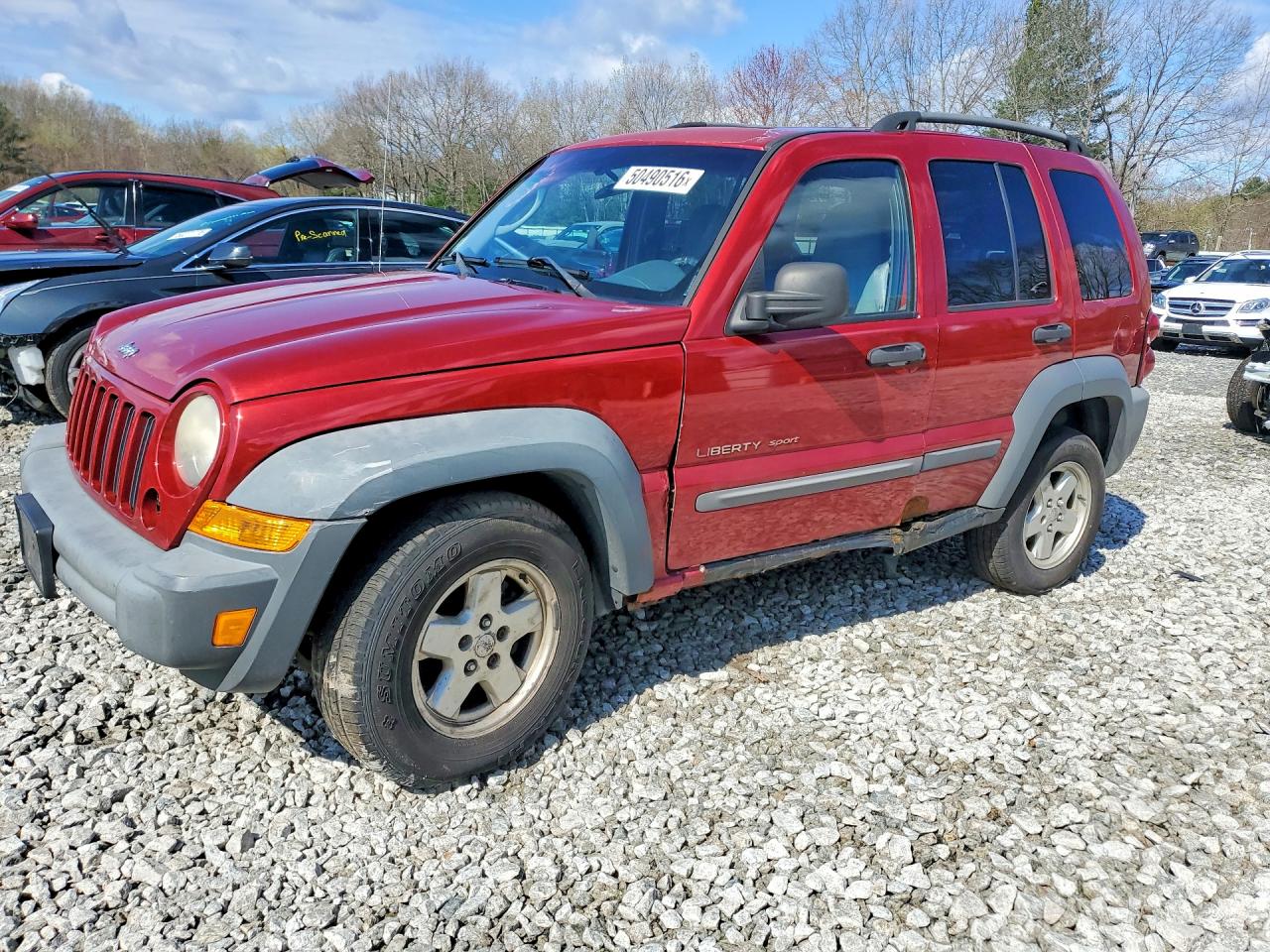 2006 Jeep Liberty Sport, VIN 1J4GL48KX6W126269 — Side