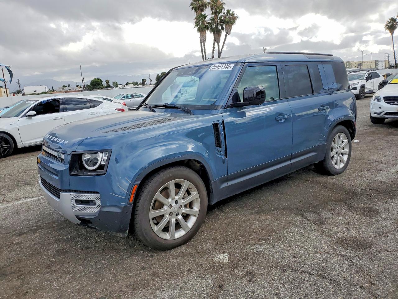 2020 Land Rover Defender S, VIN SALEJEEX2L2015705 — Water / flood