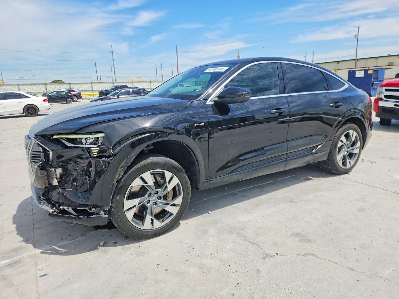 2020 Audi e-tron Sportback Premium Plus, VIN WA12ABGE9LB033052 — Front end