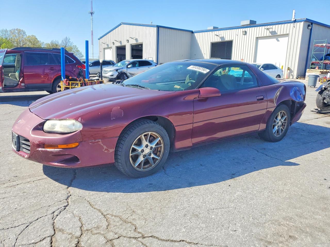 2002 Chevrolet Camaro, VIN 2G1FP22KX22149719 — Rear end
