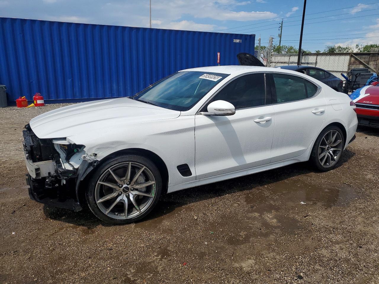 2025 Genesis G70 2.5T, VIN KMTG34SC6SU153242 — Front end