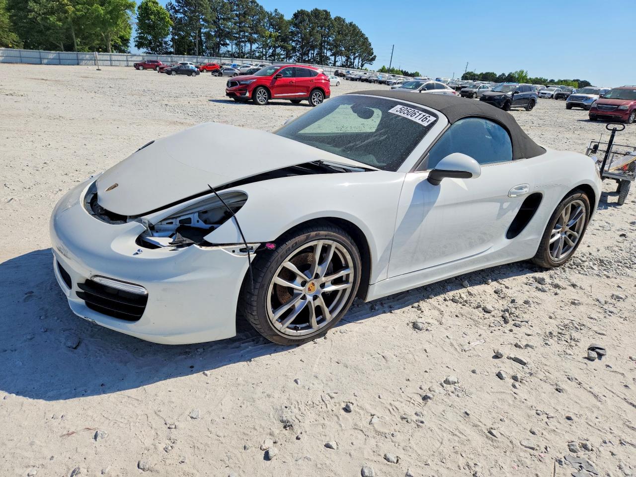 2015 Porsche Boxster, VIN WP0CA2A86FS120926 — Front end