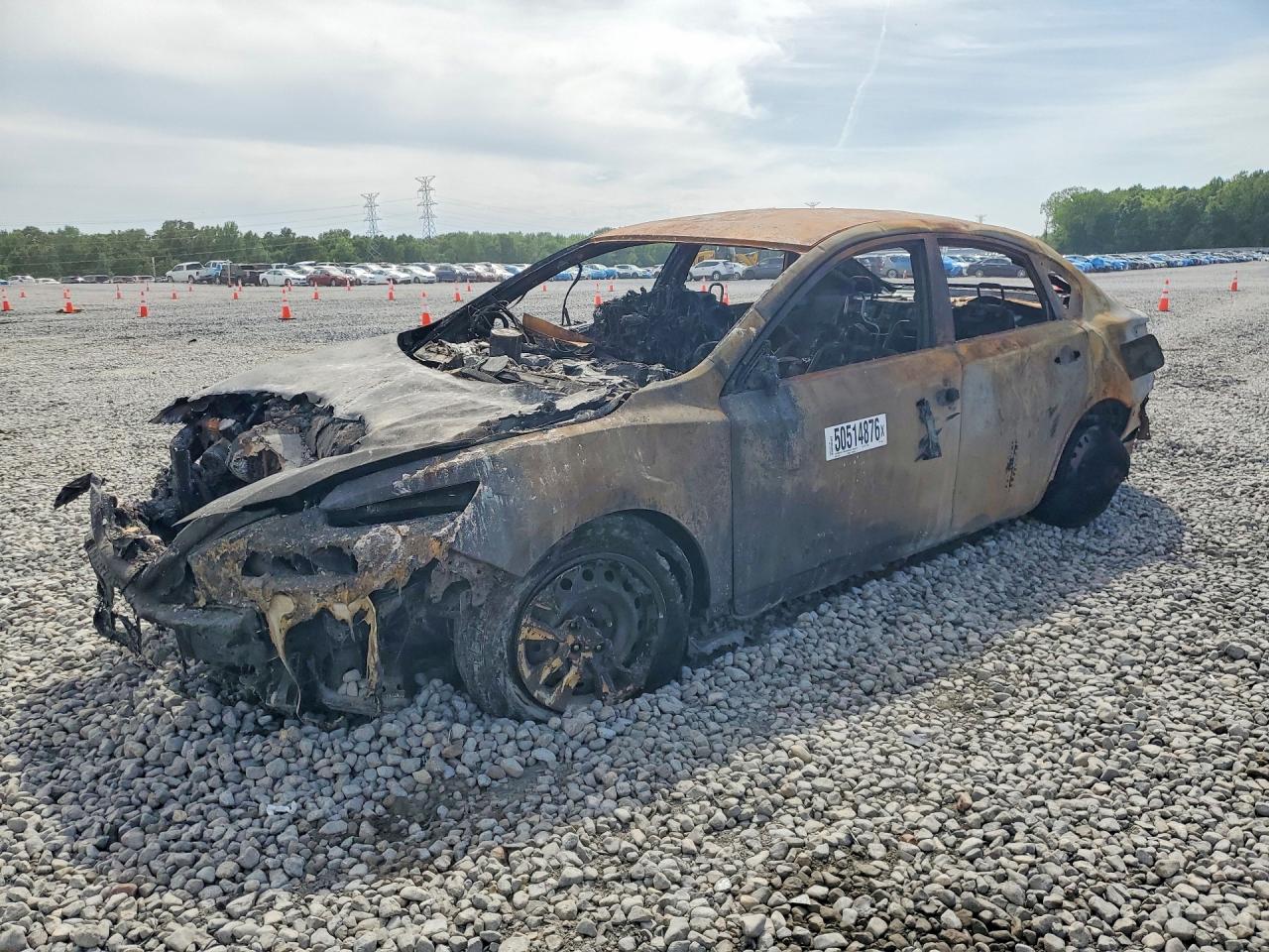 2016 Nissan Altima SV, VIN 1N4AL3AP9GC169215 — Burn