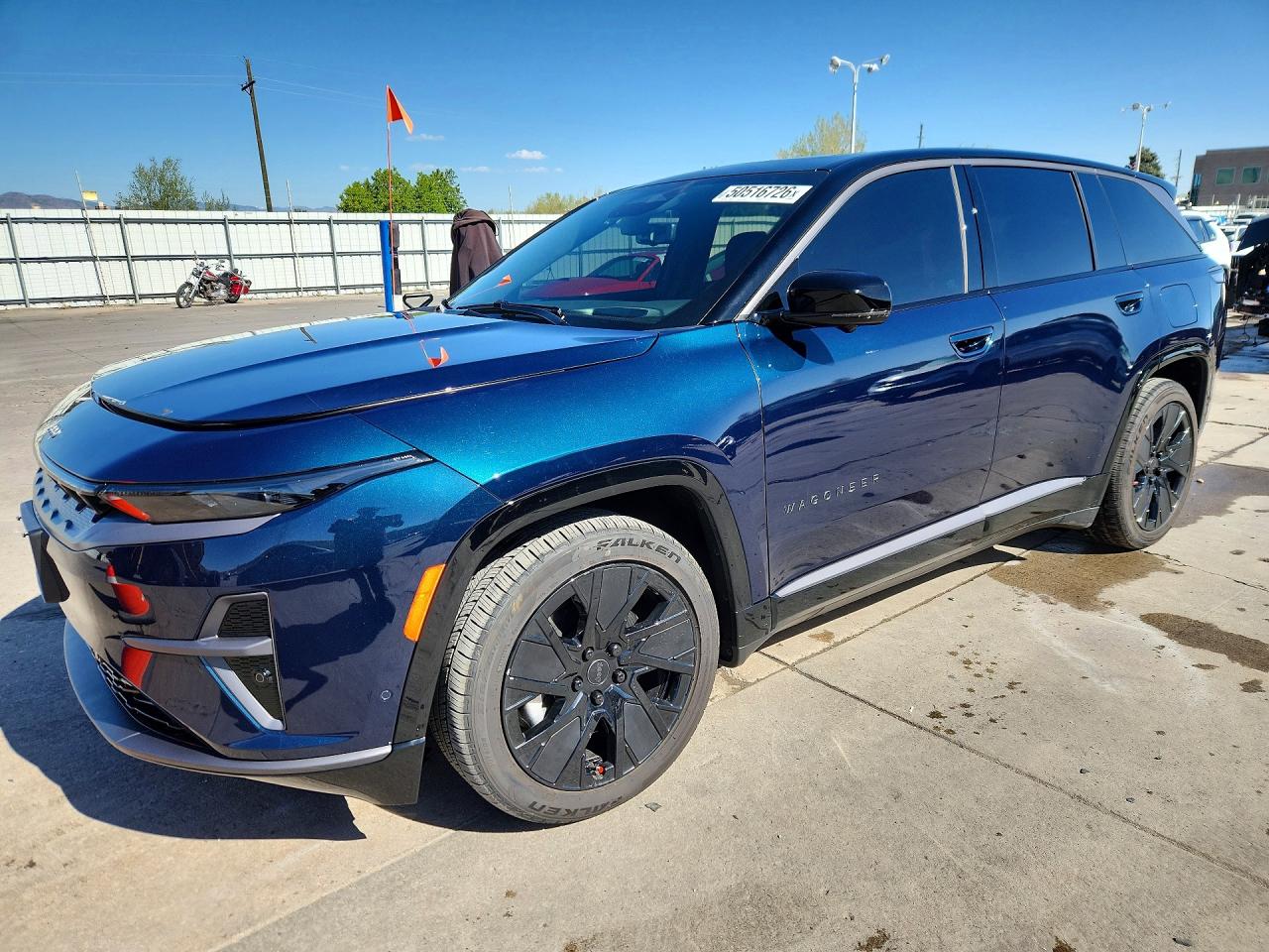 2025 Jeep Wagoneer S Launch Edition, VIN 3C4RJNAK8ST604628 — Front end