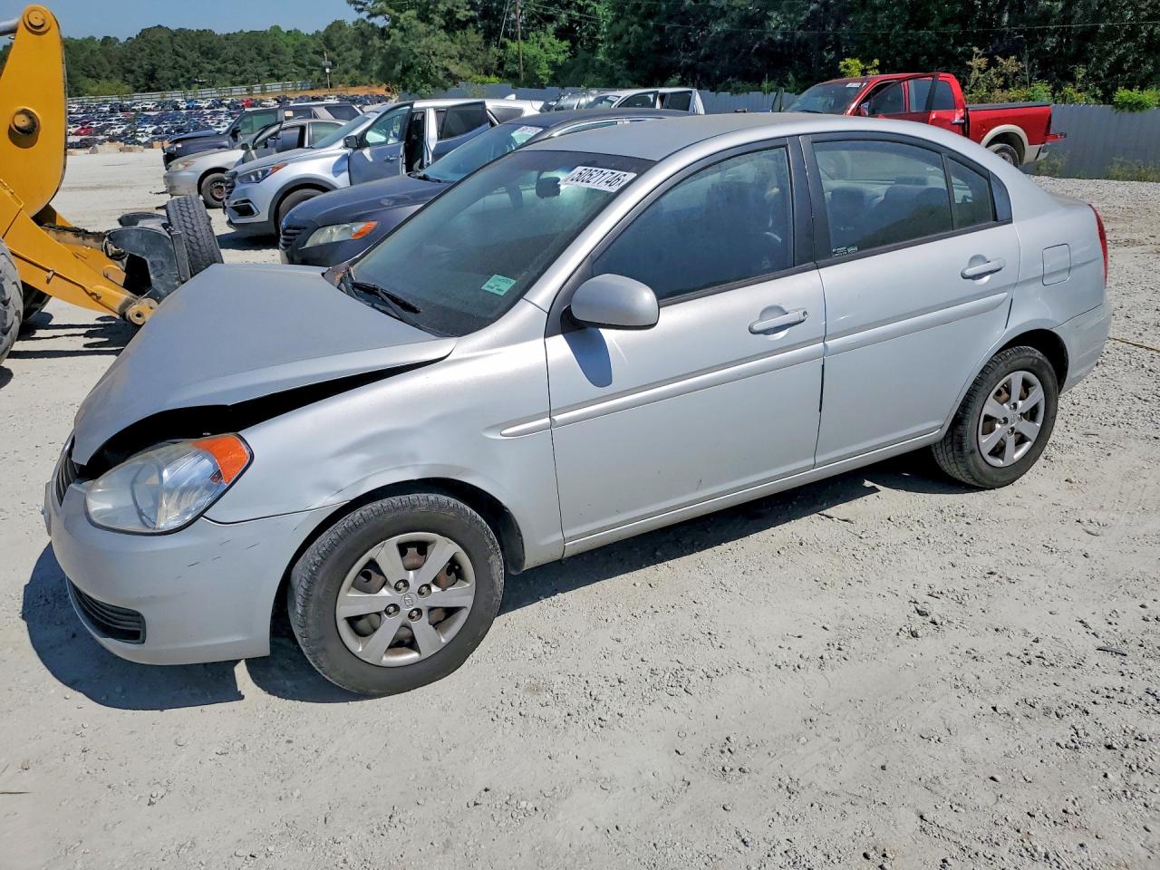 2011 Hyundai Accent GLS, VIN KMHCN4AC0BU604542 — Front end