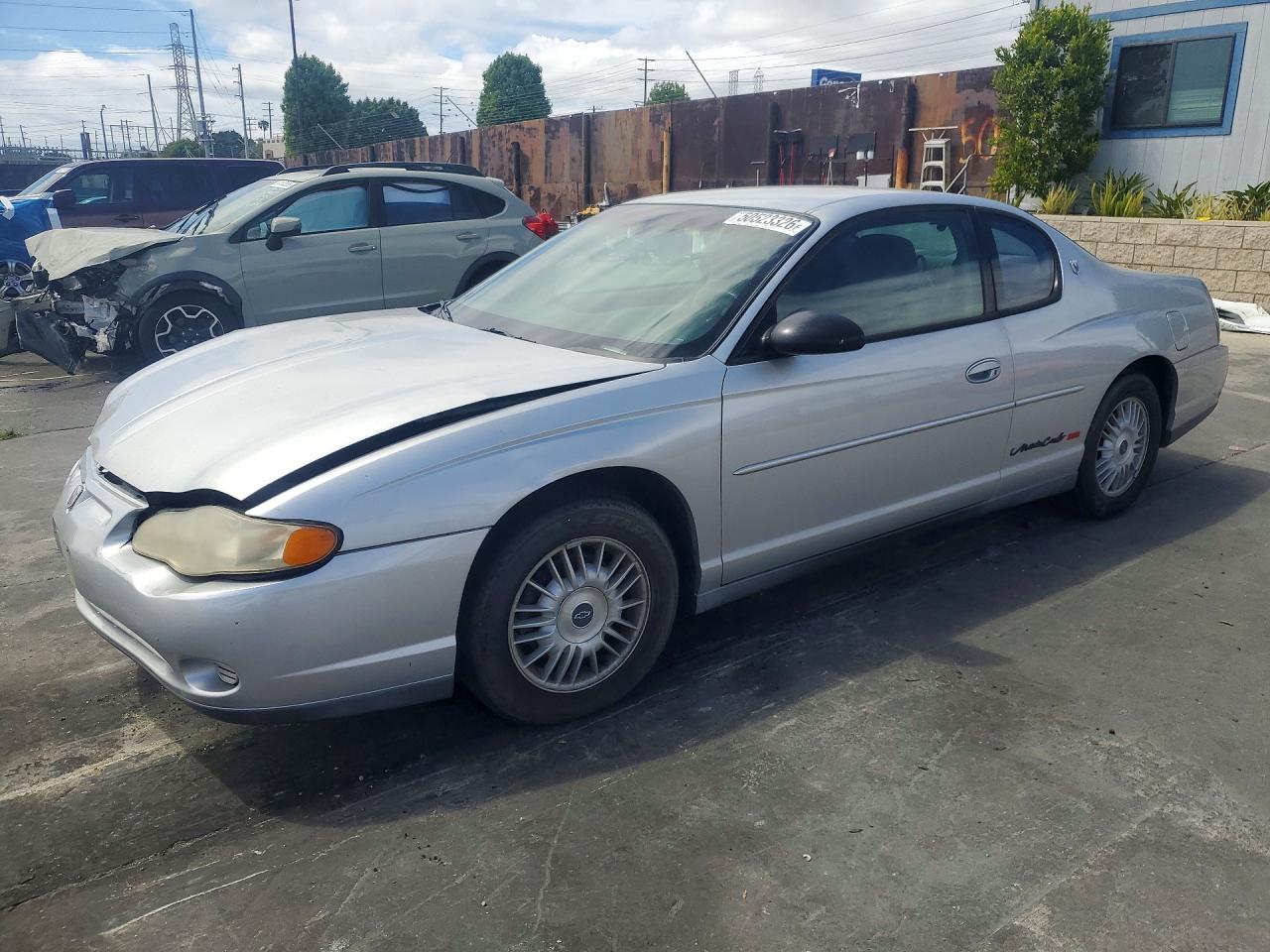 2000 Chevrolet Monte Carlo LS, VIN 2G1WW12E8Y9198294 — Перед