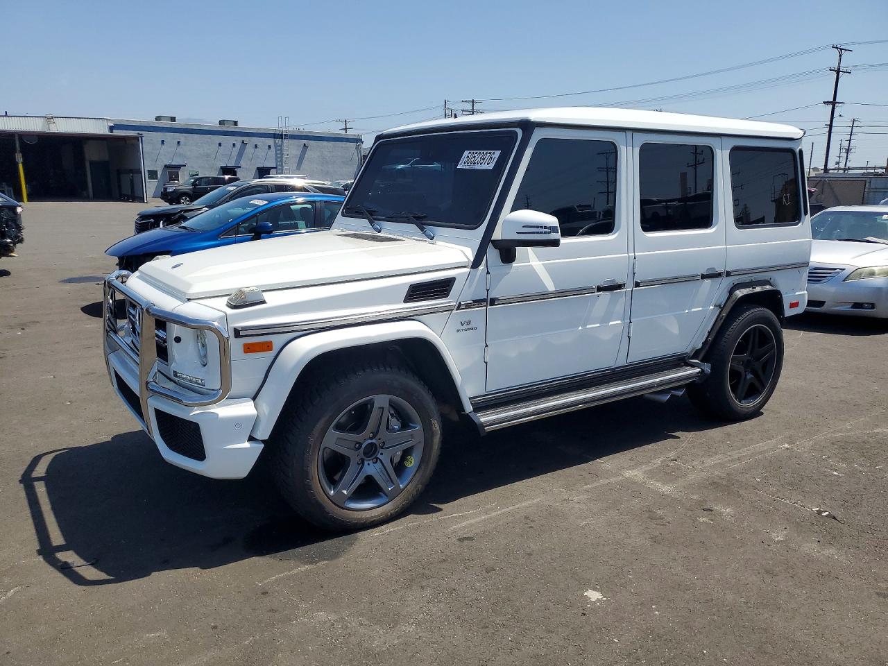2016 Mercedes-Benz G 63 AMG, VIN WDCYC7DF2GX255908 — Rear end