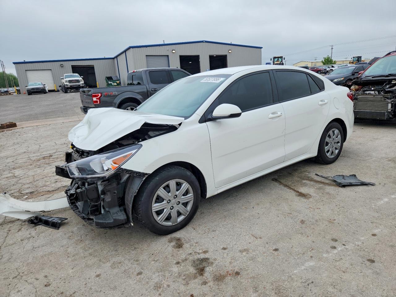 2023 Kia Rio LX, VIN 3KPA24AD1PE606240 — Front end