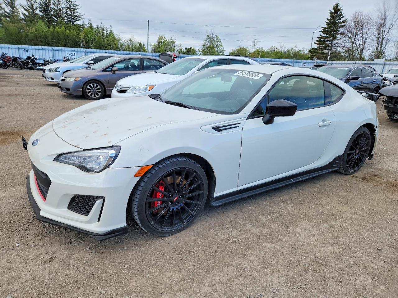 2018 Subaru BRZ tS, VIN JF1ZCAD12J9600027 — Зад