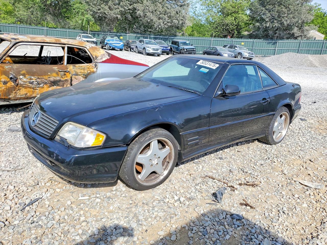 2001 Mercedes-Benz SL 500, VIN WDBFA68F21F198161 — Normal wear