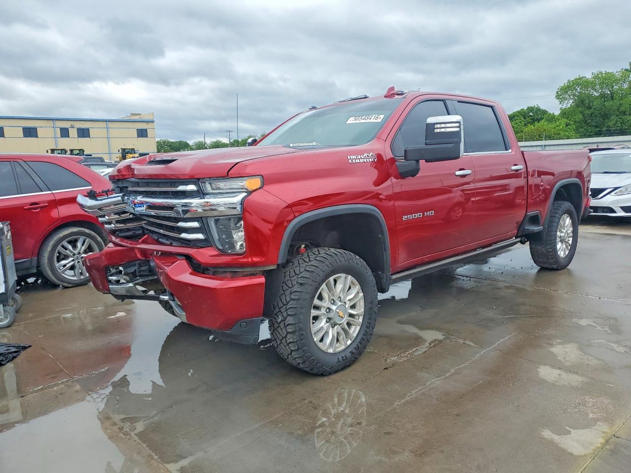 2022 Chevrolet Silverado 2500HD High Country, VIN 1GC1YREY7NF103548 — Front end