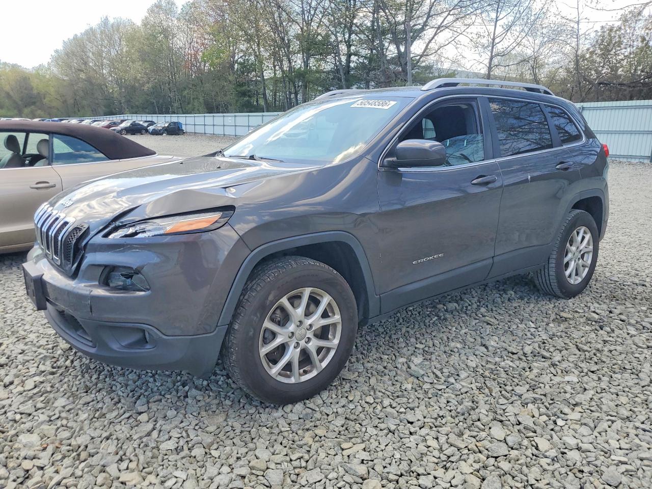 2014 Jeep Cherokee Latitude, VIN 1C4PJMCB2EW171871 — Перед