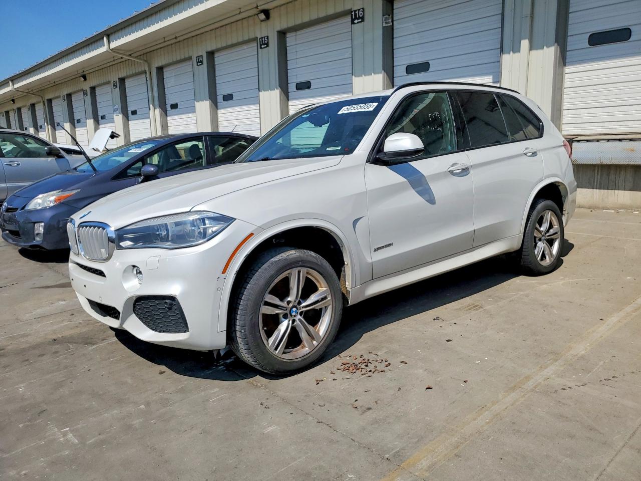 2015 BMW X5 xDrive50i, VIN 5UXKR6C54F0J75433 — Undercarriage