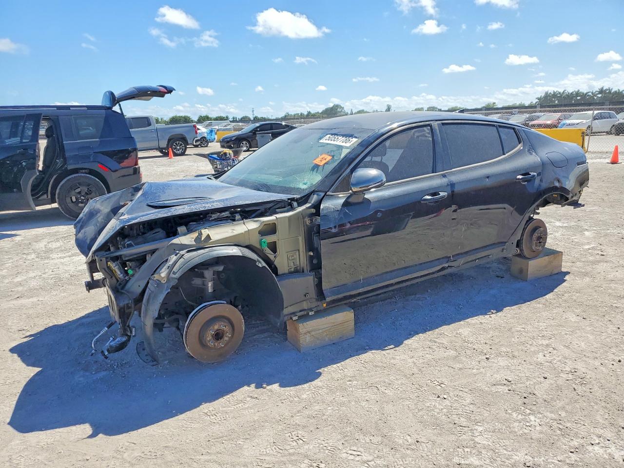 2019 Kia Stinger GT, VIN KNAE35LC1K6067008 — Stripped