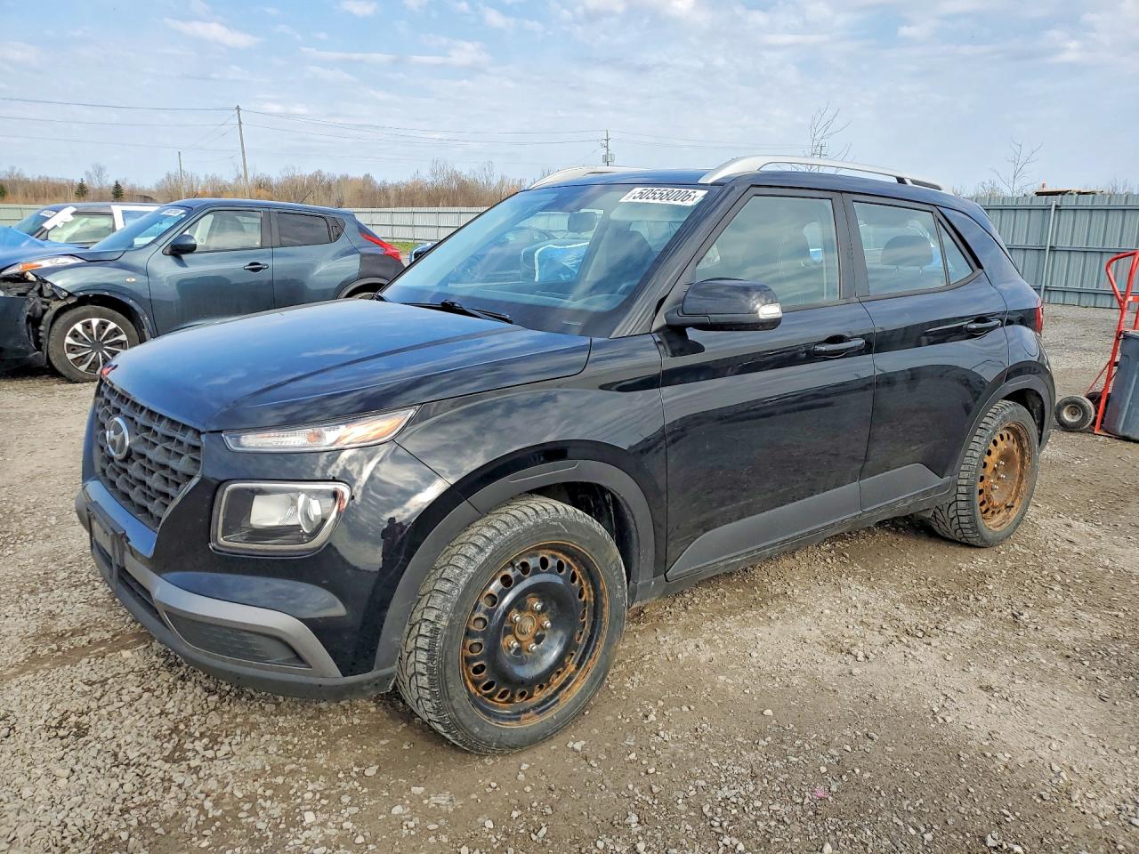 2020 Hyundai Venue SEL, VIN KMHRC8A36LU046219 — Rear end
