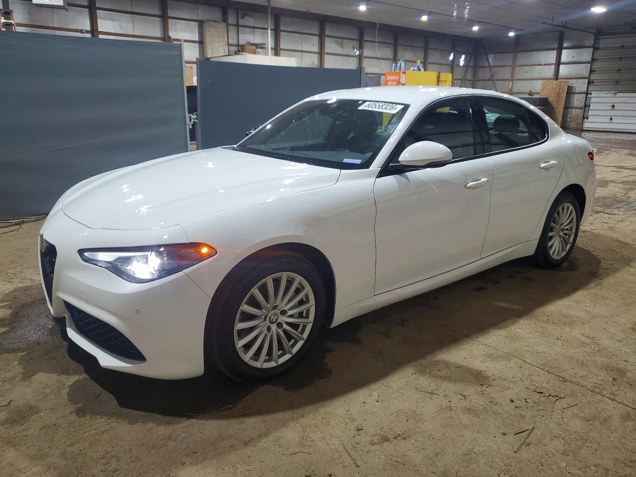 2022 Alfa Romeo Giulia, VIN ZARFANAN4N7652820 — Hail