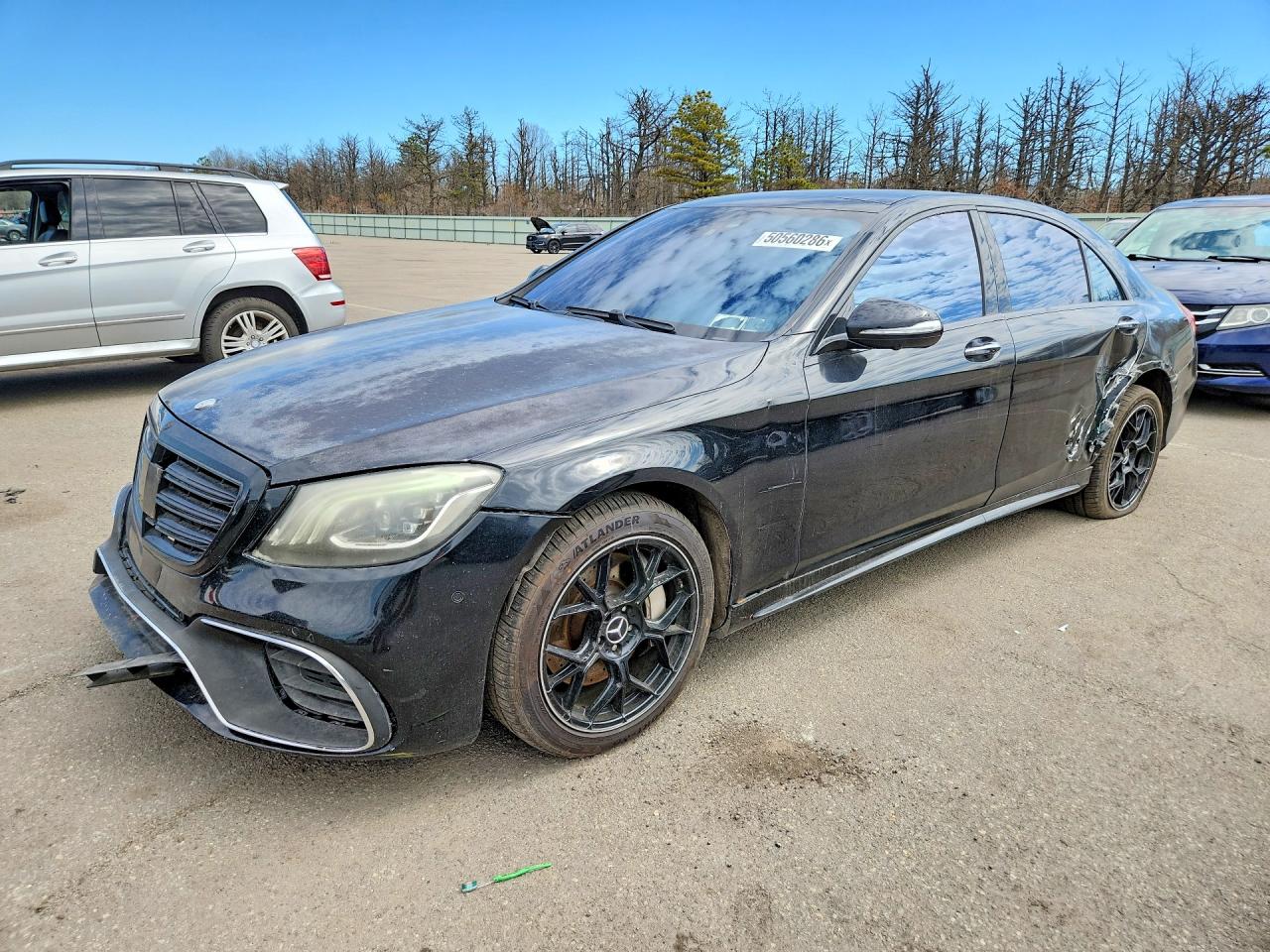 2015 Mercedes-Benz S 550, VIN WDDUG8FB4FA104990 — Side